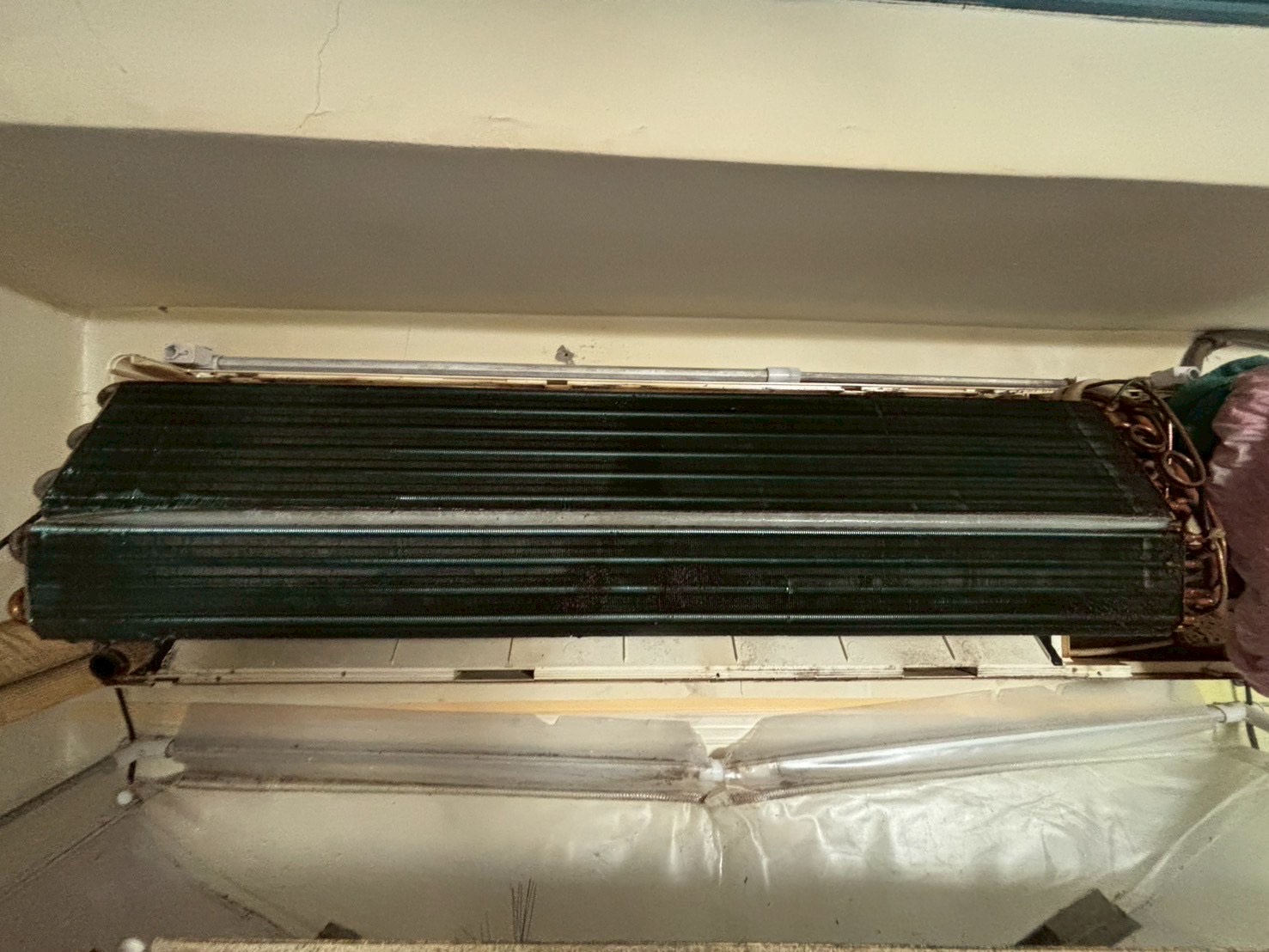 台中北屯分離式冷氣清洗兩台 