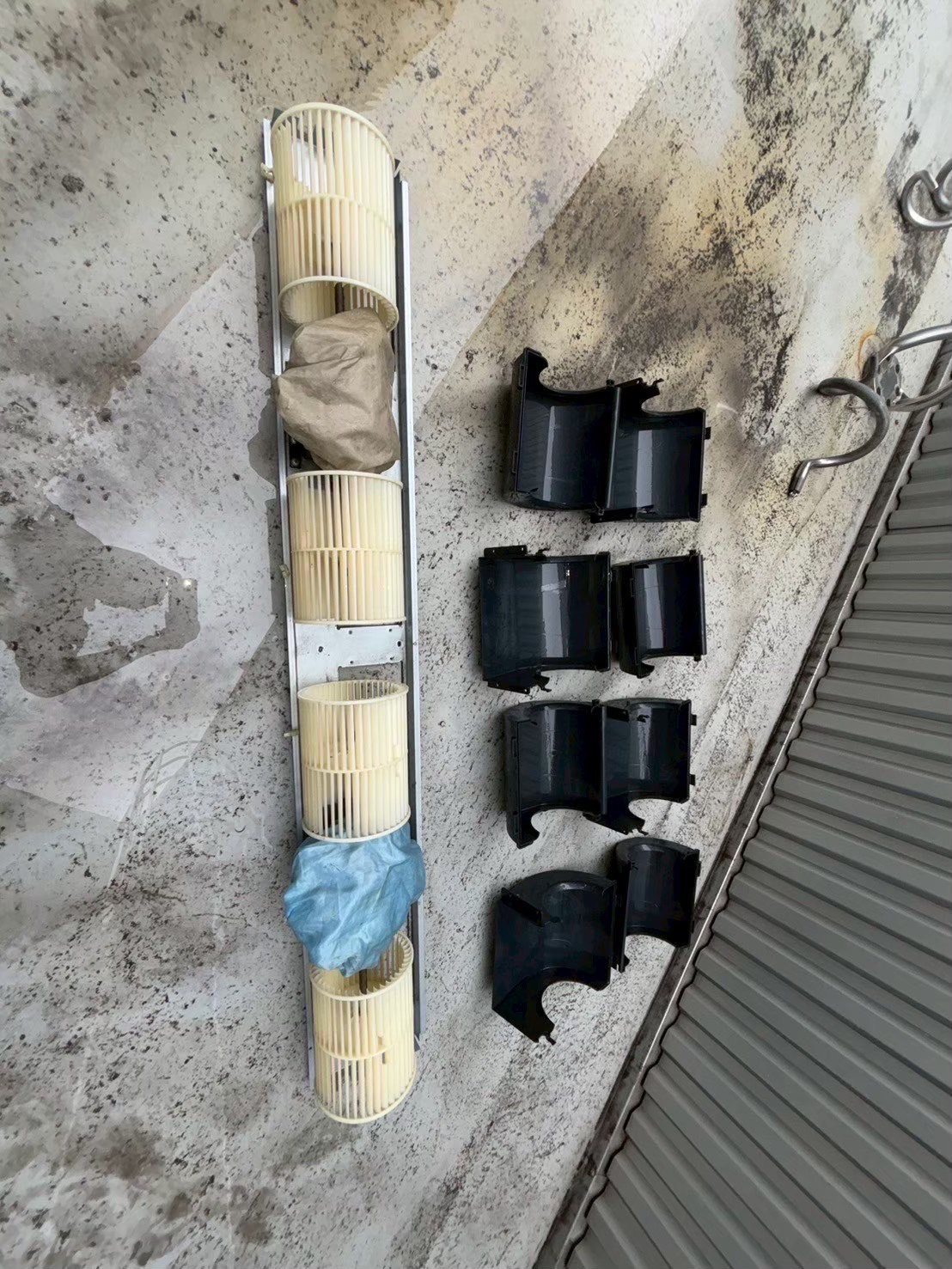 嘉義縣銓麥公司機房辦公室 吊隱式冷氣清洗 