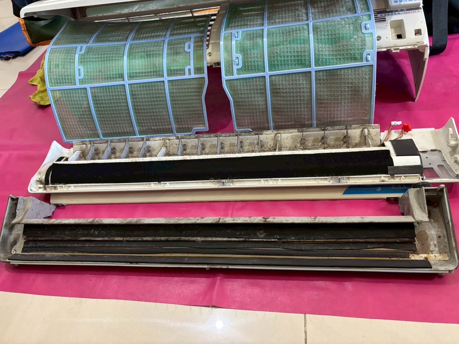 台中北區分離式冷氣清洗一台