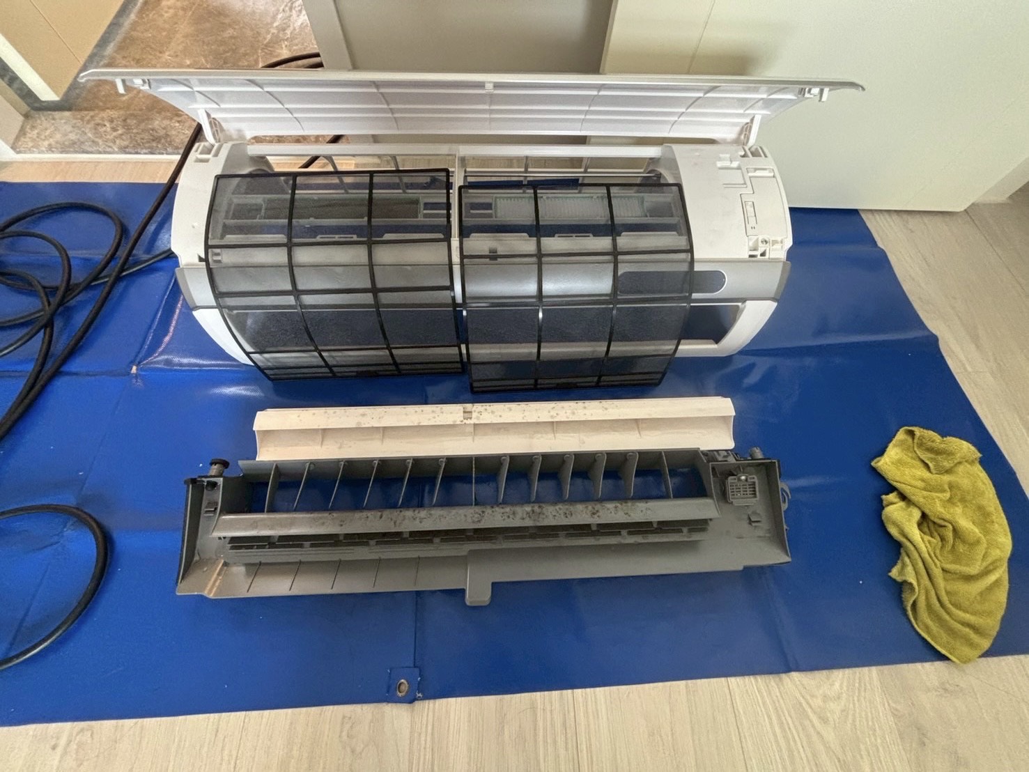 台中南區分離式冷氣清洗兩台