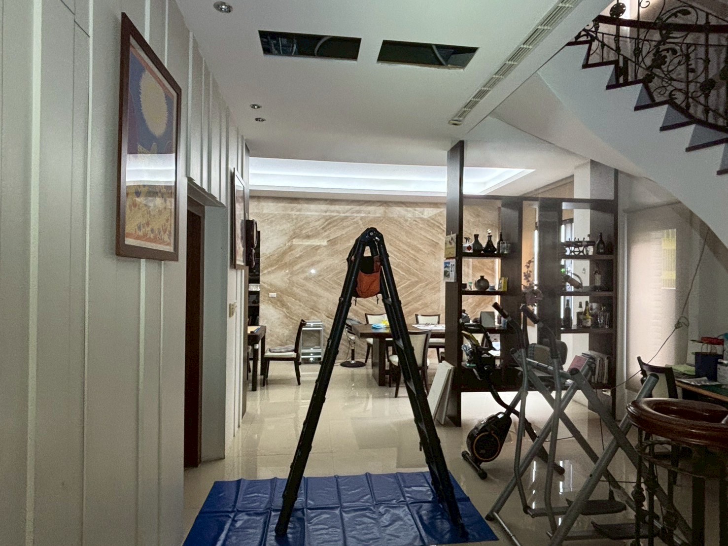 台中豐原吊隱式冷氣清洗一台