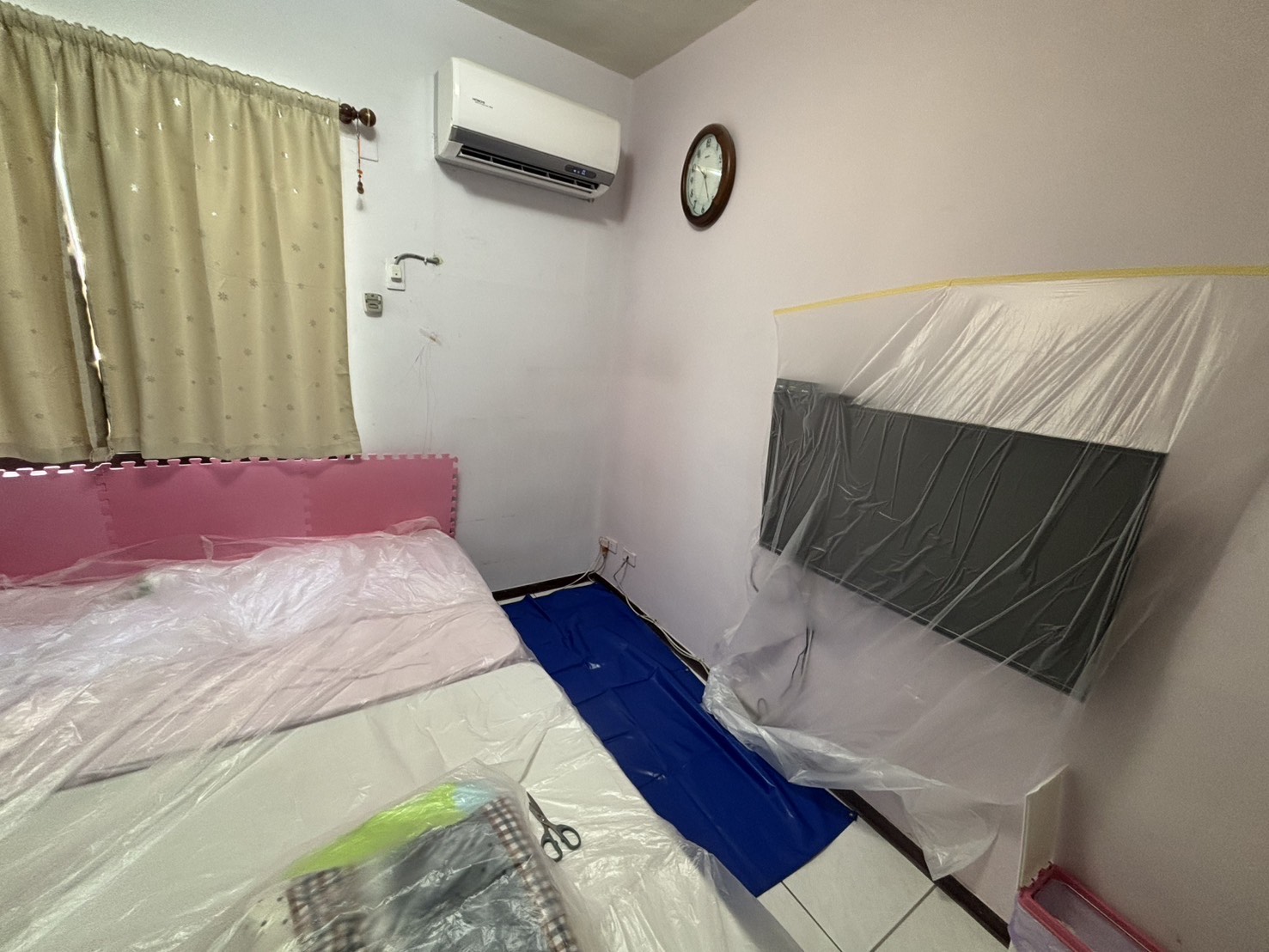 台中南屯分離式冷氣清洗一台