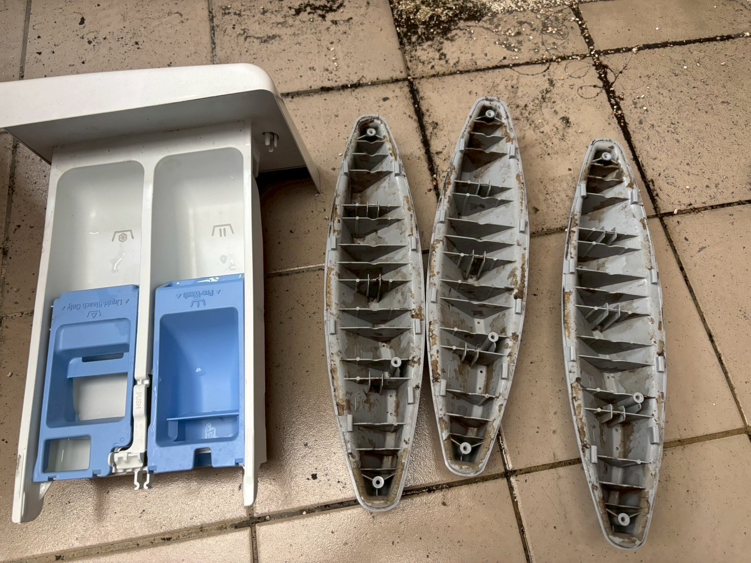 滾筒洗衣機 上下層特殊清洗