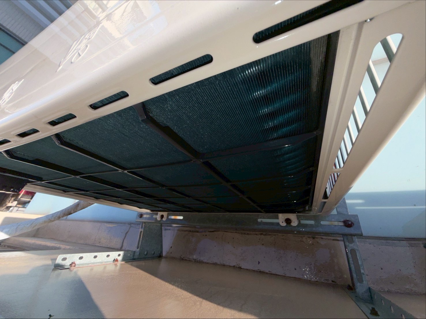 南投草屯富士通分離式冷氣清洗