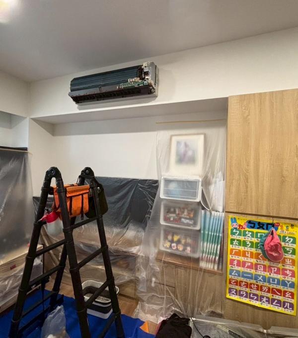 台中烏日分離式冷氣清洗一台 廣潔家電清洗 冷氣清洗 洗衣機清洗 水塔清洗