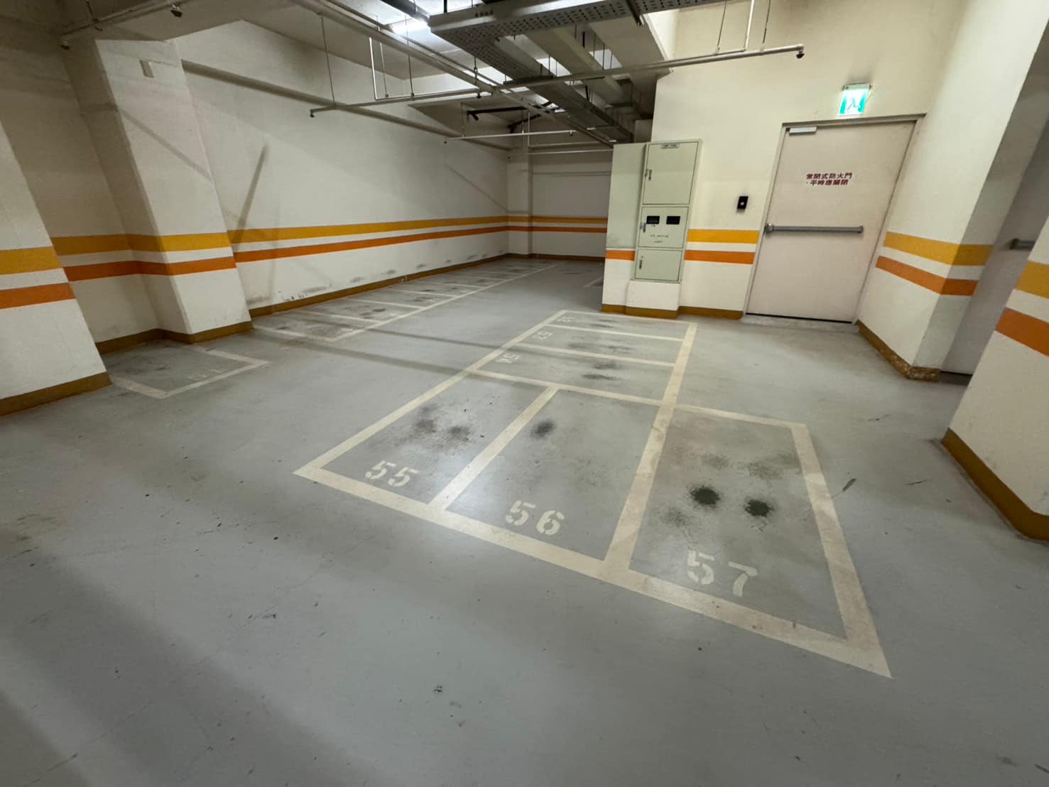 台中太平大樓地下室停車場 EPOXY修補翻新