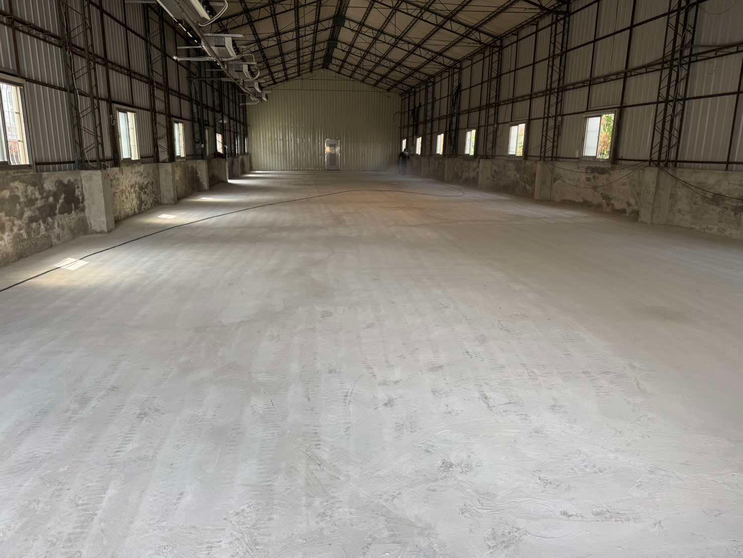 台南永大路廠房EPOXY耐重壓止滑地坪