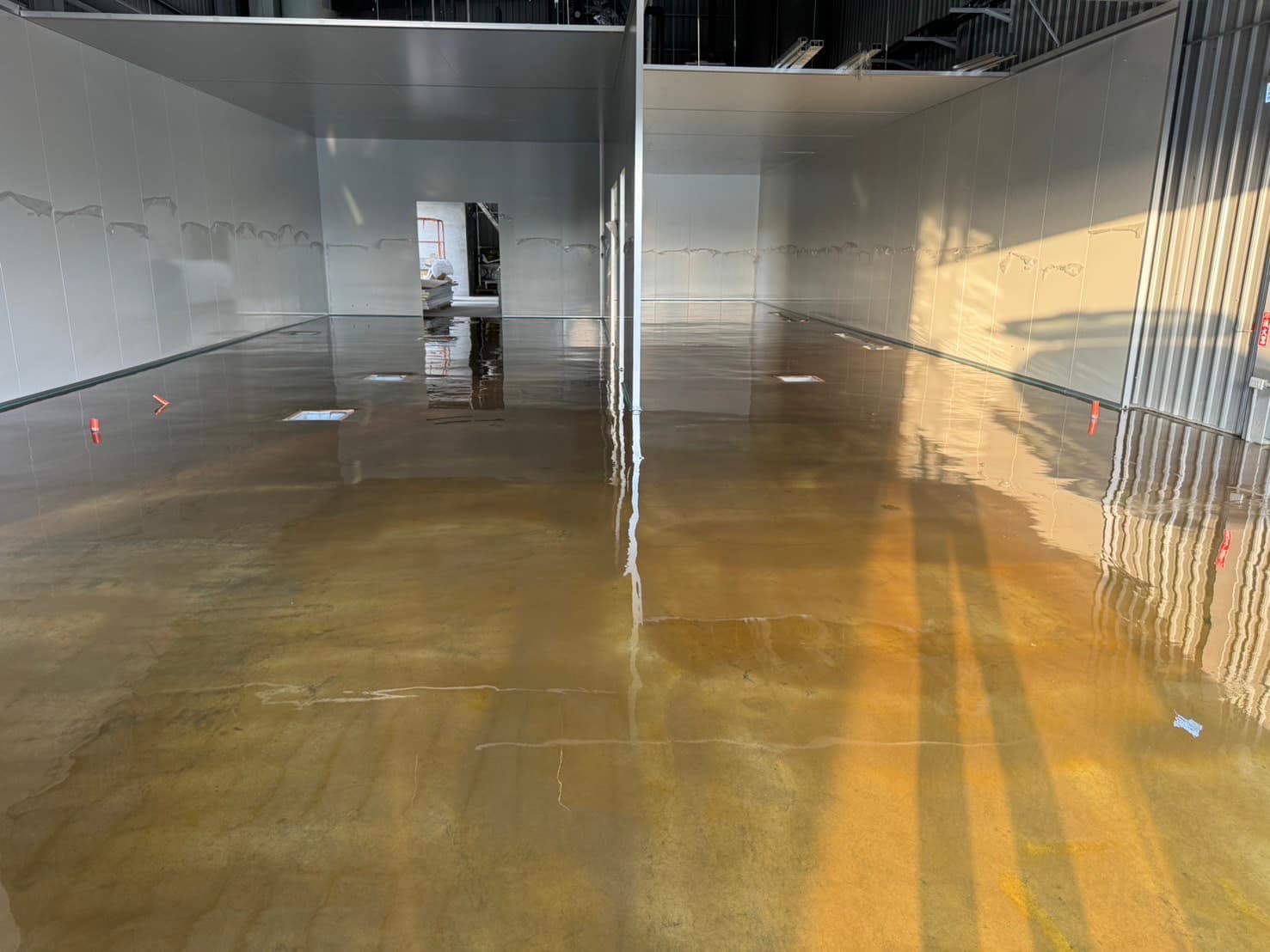 台南麻豆蛋廠耐重壓止滑型EPOXY地坪
