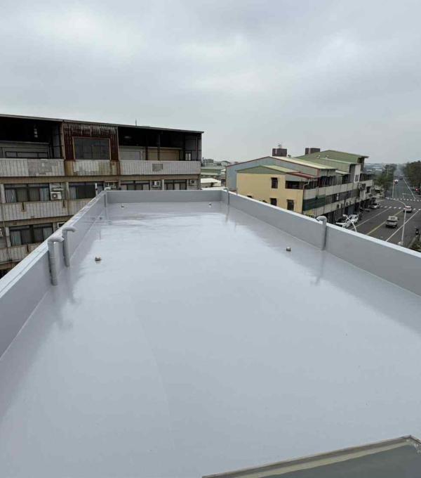 台南太子宮 透天屋頂PU面漆保養完成面 | 晉躍有限公司 EPOXY