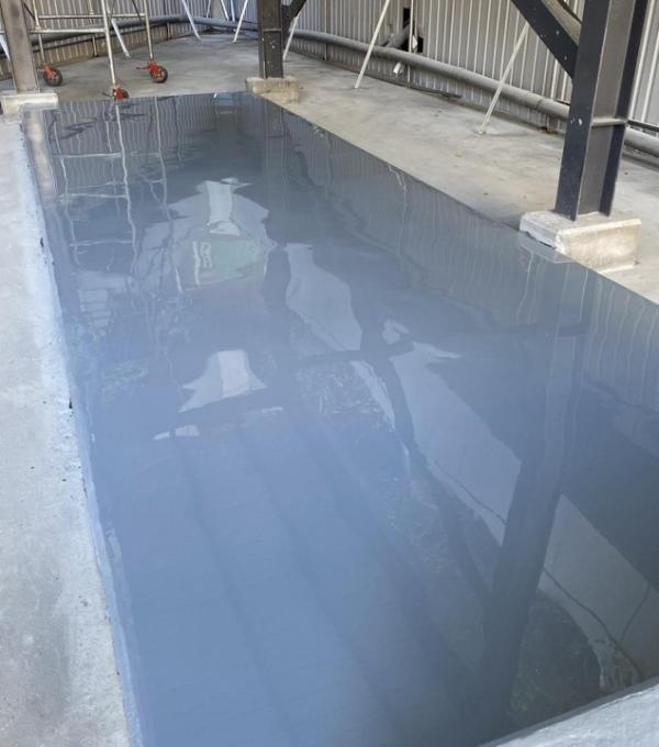 台中烏日高鐵 流展型EPOXY地坪 晉躍有限公司EPOXY