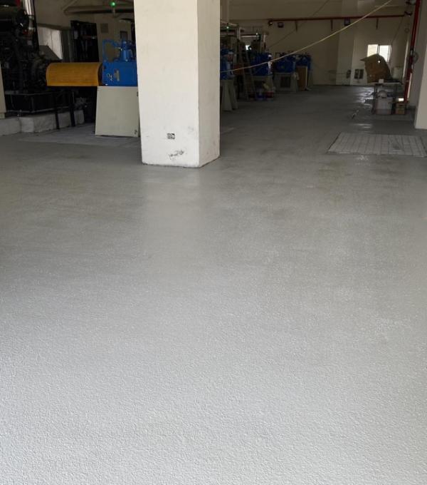 學甲區抽水站 止滑型EPOXY地坪金剛砂 晉躍有限公司EPOXY