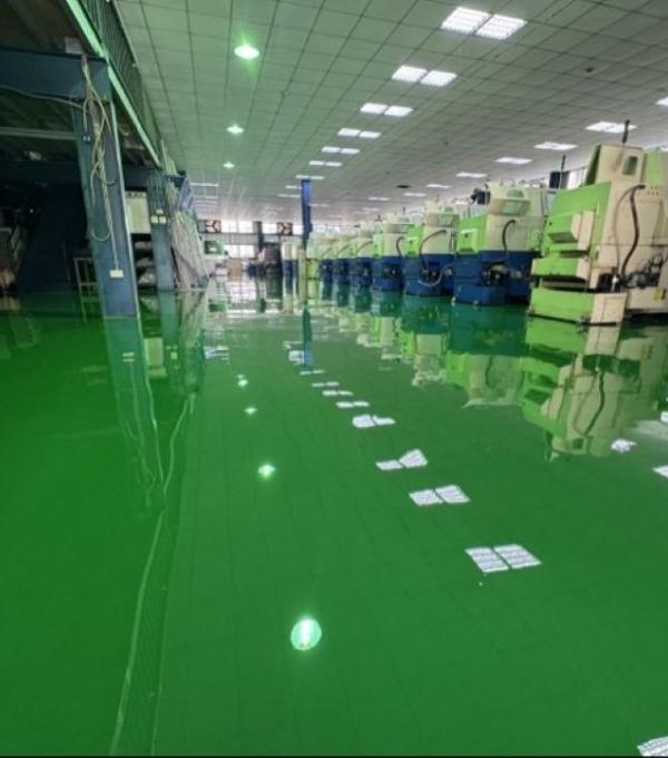 霧峰區加工廠房 Epoxy地坪塗裝 