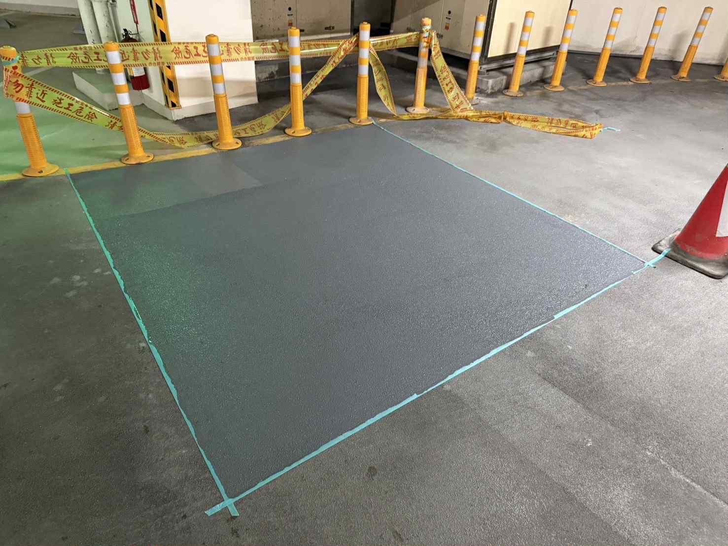 台南新營太子峰雲EPOXY地坪修補
