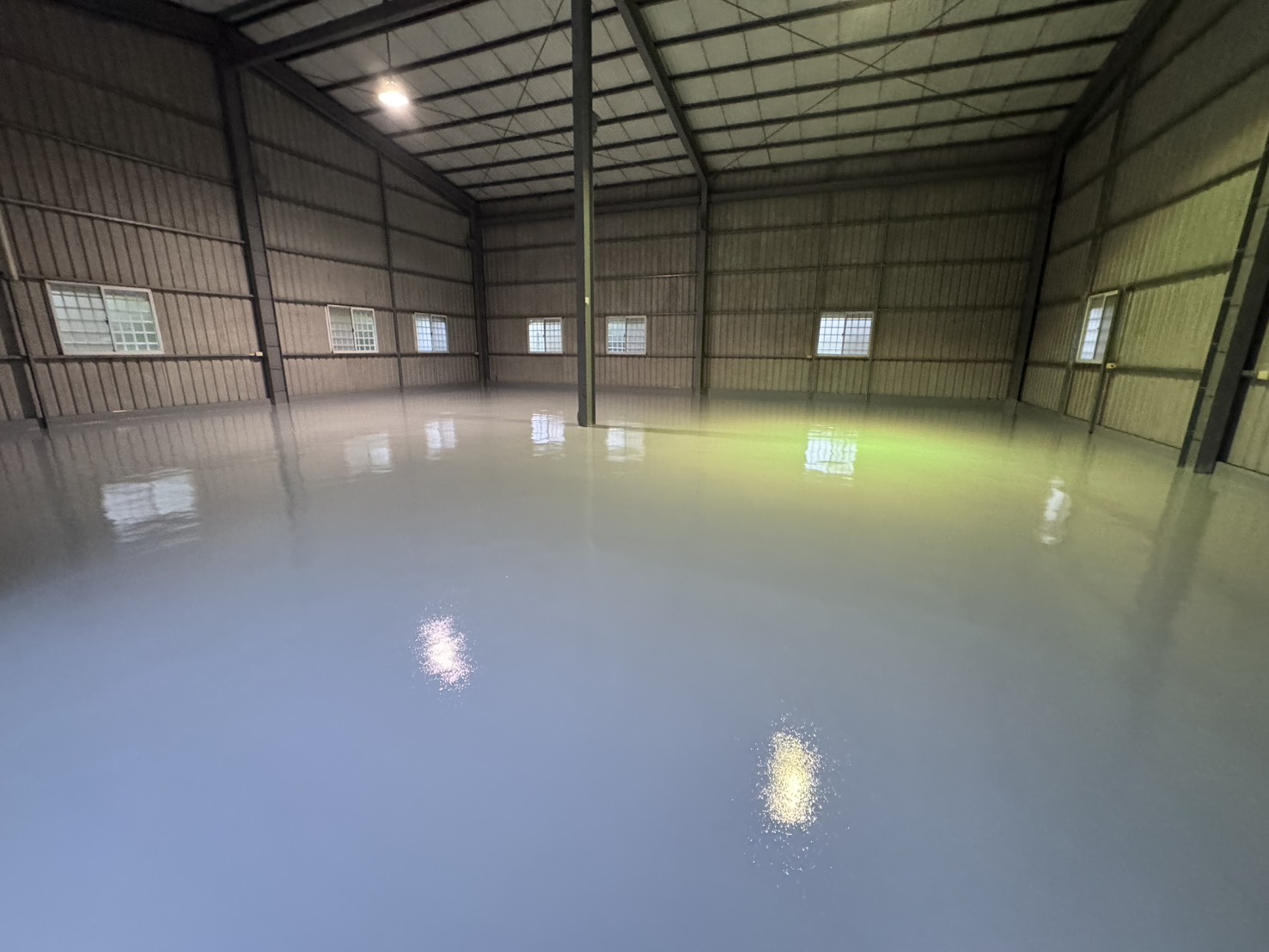  台南知名工廠倉庫EPOXY地坪